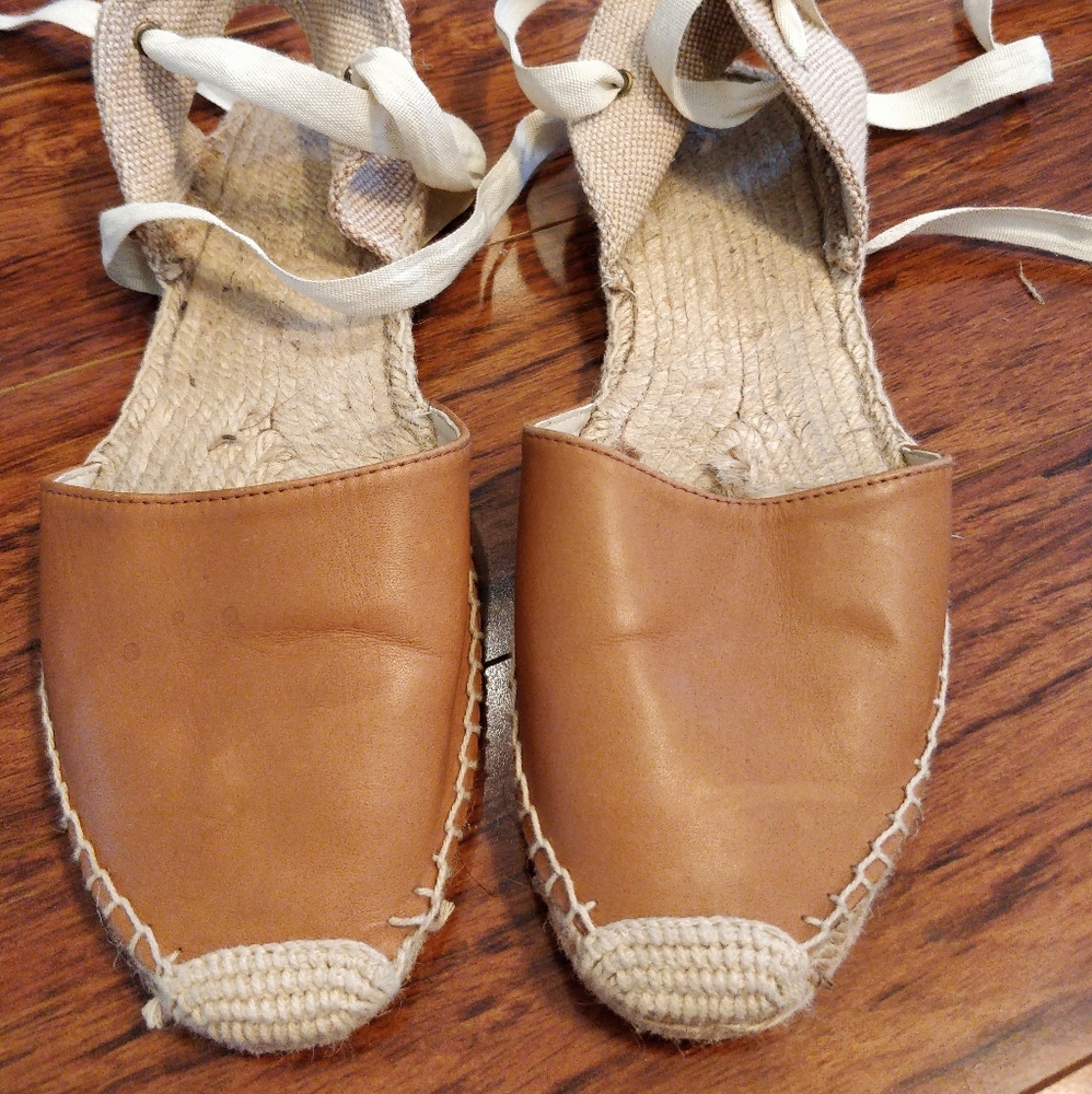 Soludos lace up sandals